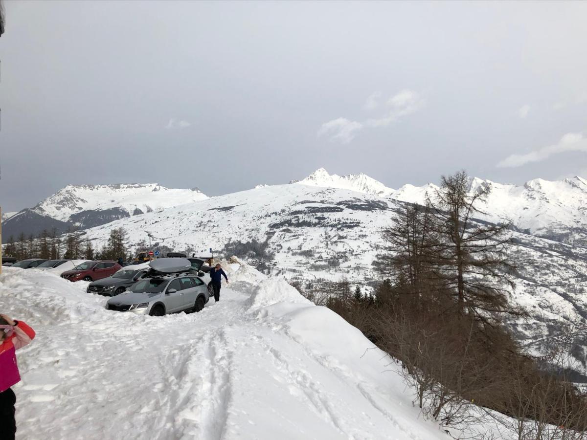 Residence Le Rami Les Coches La Plagne Exteriör bild